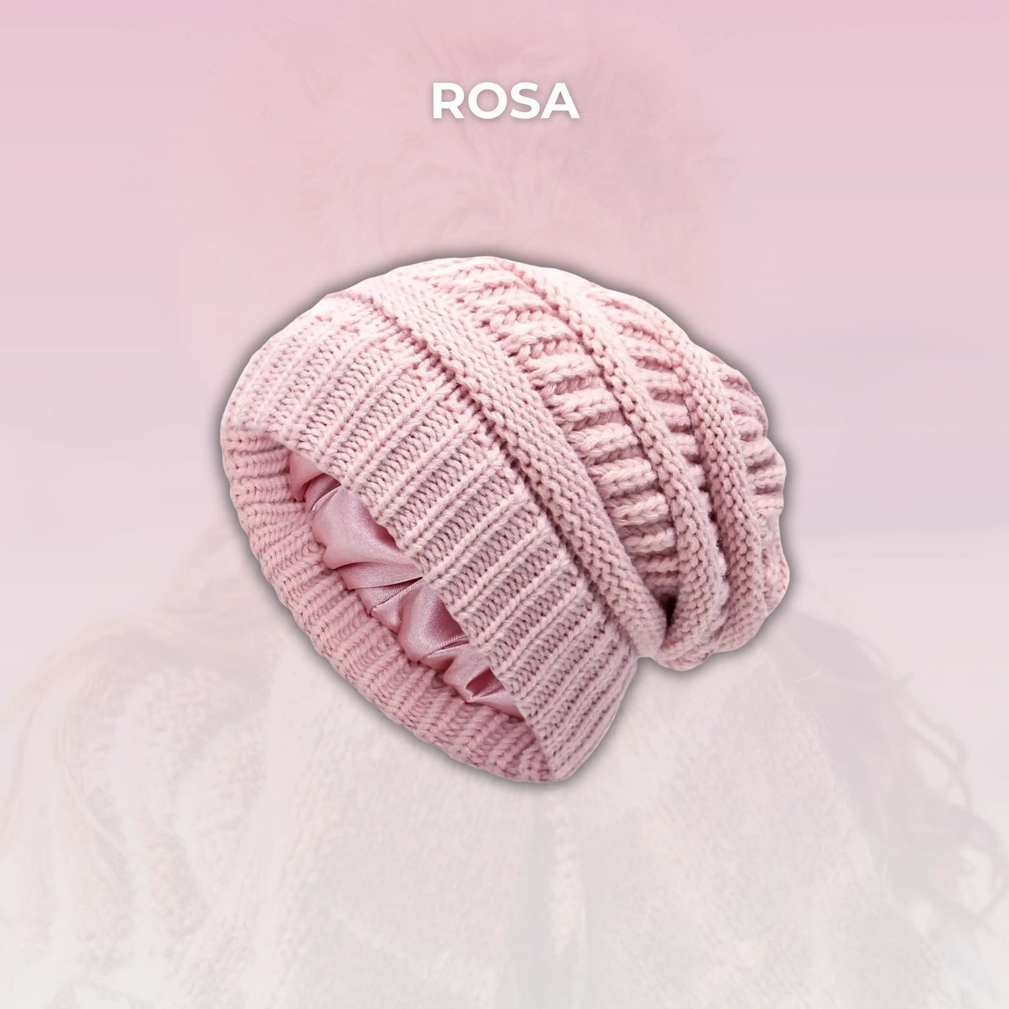 Sleeky Beanie - Anti-Frizz Strick-Wintermütze