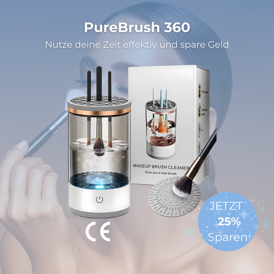 PureBrush 360° - 3 in 1 Make-up Pinselreiniger