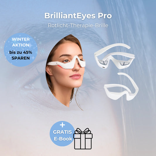 BrilliantEyes Pro - Rotlicht Therapie Brille