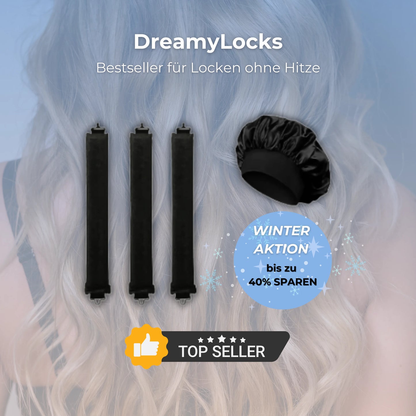 DreamyLocks Set - Locken ohne Hitze