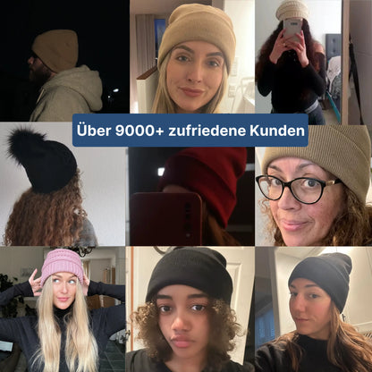 Sleeky Vibe - Anti-Frizz Multi-Wintermütze 2in1