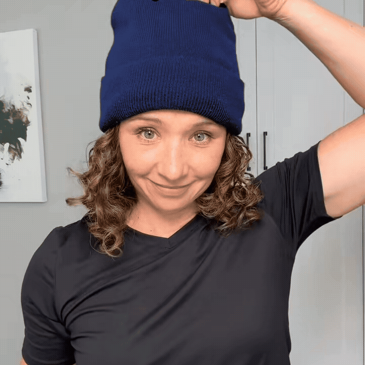 Sleeky Vibe - Anti-Frizz Multi-Wintermütze 2in1