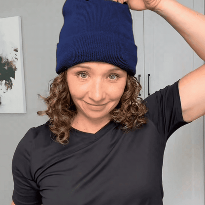 Sleeky Vibe - Anti-Frizz Multi-Wintermütze 2in1
